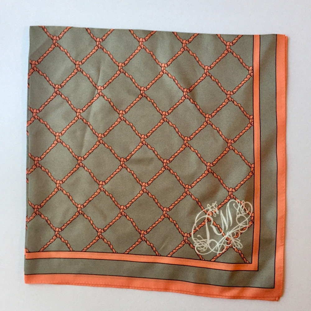 Rebecca Minkoff 100%Silk Scarf
